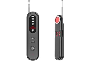 Aleanu Hidden Camera Detector, 2025 Hidden Bug and Device GPS Detector for Trave, Hotels, Home, Office, 6 Levels Sensitivity
