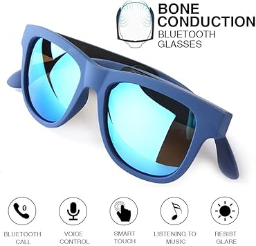 bone conduction bluetooth sunglasses