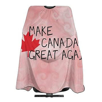 Amazon Com Make Canada Great Again Salon Hair Cutting Cape Cloth