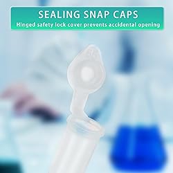 Annhua 0.2ml Microcentrifuge Tubes with Snap Cap