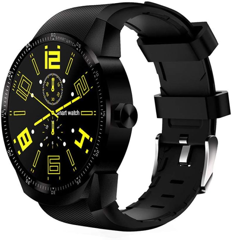 3G Smart Watch Heart Rate Monitor WiFi GPS Smart Watch Men 1.33inch Watch PK KW88 X100 Smart Watch Android iOS, A