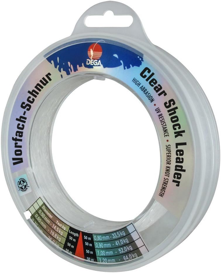Dega Saltwater Shock Leader Trace Line 50m
