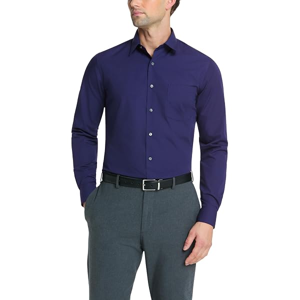 Amazon.com: Calvin Klein Men's Dress Shirt Slim Fit Non Iron Herringbone :  Clothing, Shoes & Jewelry