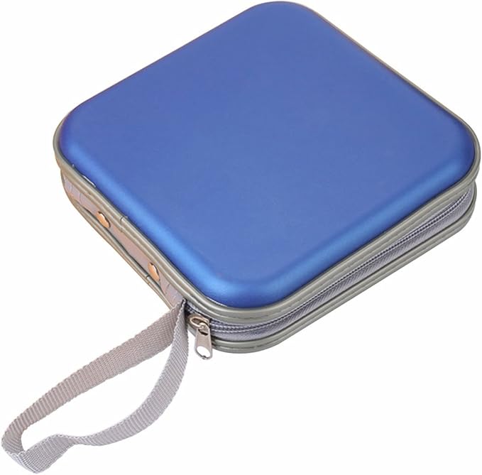 Portable Plastic Disc CD/DVD Wallets Storage Organizer Bags