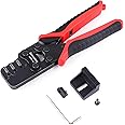 Knoweasy Weather Pack Crimp Tool and Molex Crimper Compatible with Deutsch DT Series Stamped or Formed Contact,Molex, Delphi, Amp, Tyco, Harley, PC, Automotive - AWG 24-14