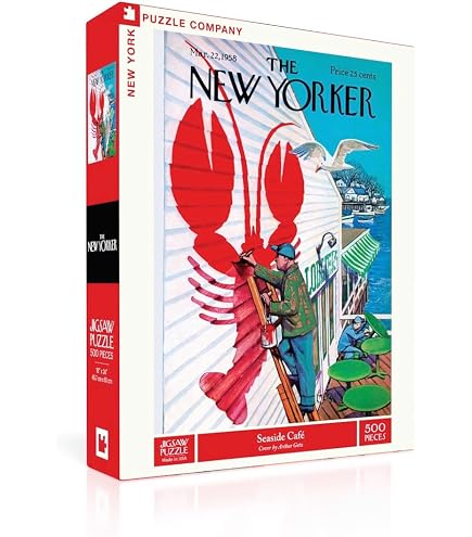 Amazon.com: Puzzle (1000pc) New Yorker : Canine Couture : Toys & Games