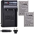 PowerTrust 2Pack EN-EL5 ENEL5 Battery and Charger Kit for Nikon Coolpix 3700, 4200, 5200, 5900, 7900, P3, P4, P80, P90, P100, P500, P510, P520, P530, P5000, P5100, P6000, S10 Cameras