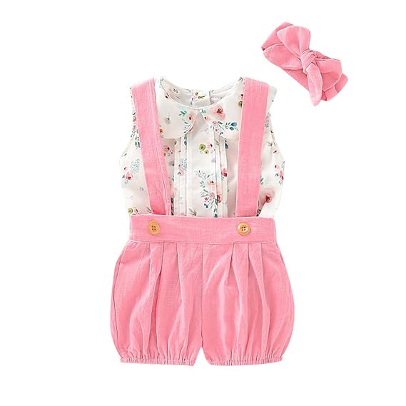 baby girl pink shorts