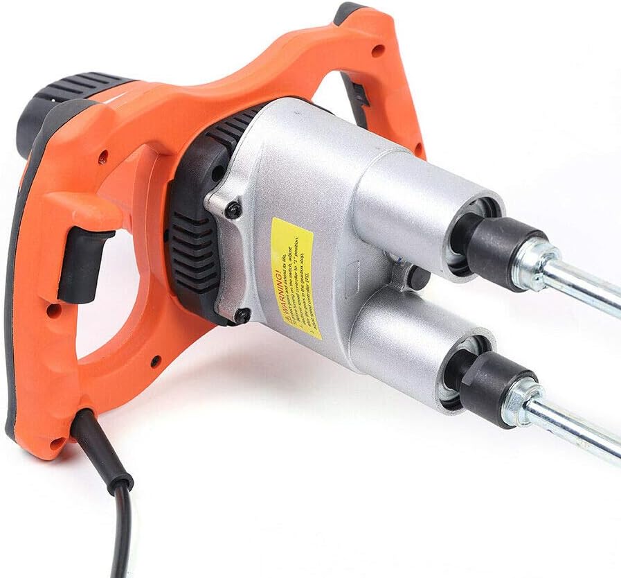 1800W Electric Mortar Mixer Paint Cement Grout Mixers Stirring Tool for