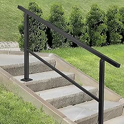 Aatrixkit Handrails for Outdoor Steps Stair Railing
