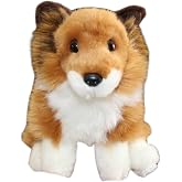 Cute Shetland Dog Stuffed Animal Plush Pillow 7'' Shetland Sheepdog Plush | Stuffed Border Collie Puppy Pillow Plushies,Pillow Home Decor