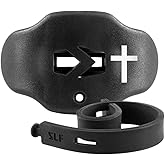 SLEEFS Football Mouth Guard - Youth Mouthguard with Strap - Lip/Teeth Protector Mouthpiece - No Boil - for Youth/Adults, Maximum Air Flow, for All Sports - Cross (Cross Black)