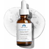 Skin Deva Coenzyme Q10 Serum for Face with Matrixyl 3000 &amp; Hyaluronic Acid - Anti Aging Peptide Facial Serum to Help Improve Appearance of Fine Lines &amp; Wrinkles - For All Skin Types, 1 Fl Oz