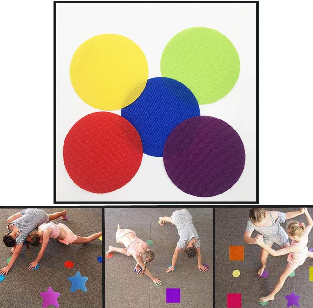 50 Pieces Carpet Spot Markers Classroom Circles Carpet Spot Markers Floor Spots Sit Markers for