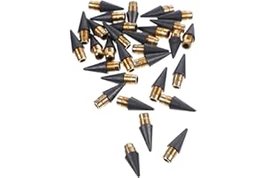 DOITOOL 30pcs Graphite Nib Replacement Tips for Inkless Everlasting Pencil Screw Interface Writing Refills