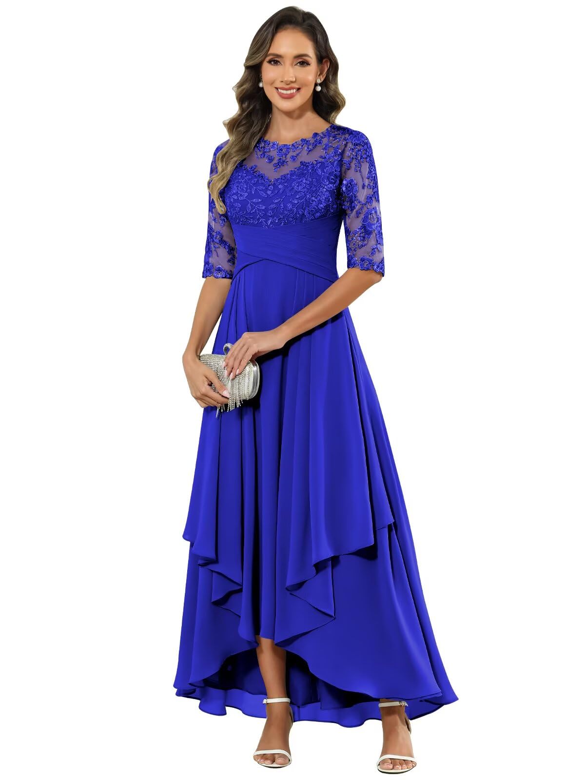 Sredhy Formal Plus Size Mother of The Bride Dresses