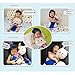 Cute Doll Car Seat Strap Belt Cushion Cover for Kids Children, Adjustable Pillow Pad Vehicle Car Safety Belt Toy Pet Protect Shoulder Chest Child (Rabbit)
