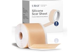 Silicone Scar Tape for Surgical Scars - Extra Long Scar Sheets for C-Section (59 in x 1.5 in)