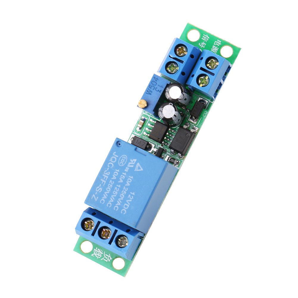Time Delay Relay DC12V – Adjustable Timer 0-25s Turn Off Delay Trigger for Smart Home Automation & Industrial Control