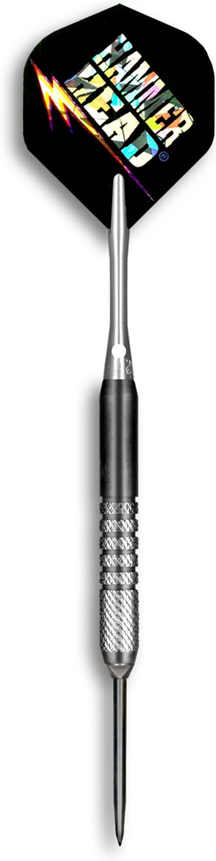 Bottelsen 80 Series 80% Tungsten Hammer Head Steel Tip Black Steal 1/4-Inch Diameter Dart