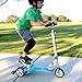Bike Rassine PRK-GN Kid's Ped-Run Dual Pedal Scooter, Green, 29