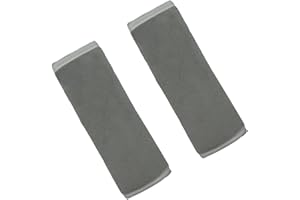 CUXFLS Baby Strap Cover for Children, 2 Pcs Infant Car Seat Belt Cover Pad, Neck Pad Protector for Kids Newborn Toddlers (Grey)