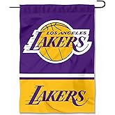 LA Lakers Double Sided Garden Flag