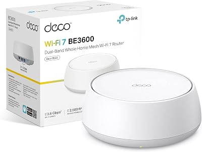 TP-Link Deco BE22 BE3600 WiFi 7 Router Dual-Band AI Roaming VPN APP Control