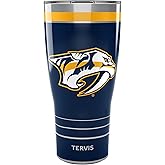 Tervis Traveler NHL - MVP Triple Insulated Tumbler Travel Cup Keeps Drinks Cold & Hot, 30OZ, Stainless Steel