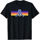 Atari Retro Sunset Vintage Gaming Logo T-Shirt
