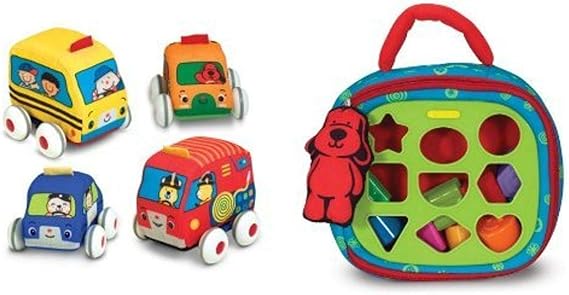 melissa doug pull back vehicles