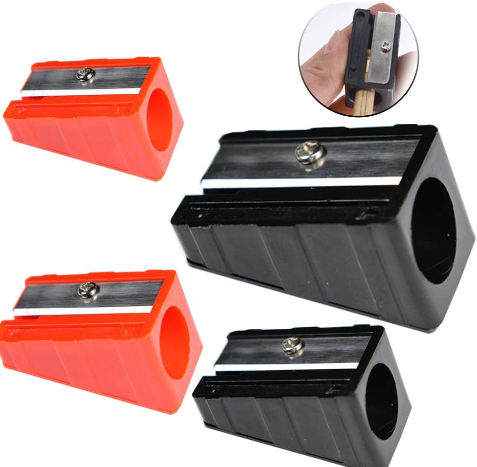 WEKOIL Pencil Sharpener Metal Blade Carpenter Pencil