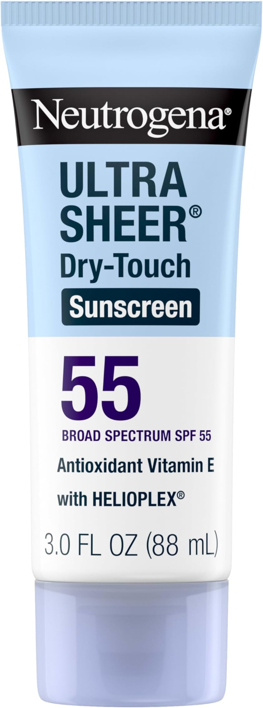Neutrogena Ultra Sheer Dry-Touch Sunscreen SPF 55 Broad Spectrum UVA UVB 3 oz