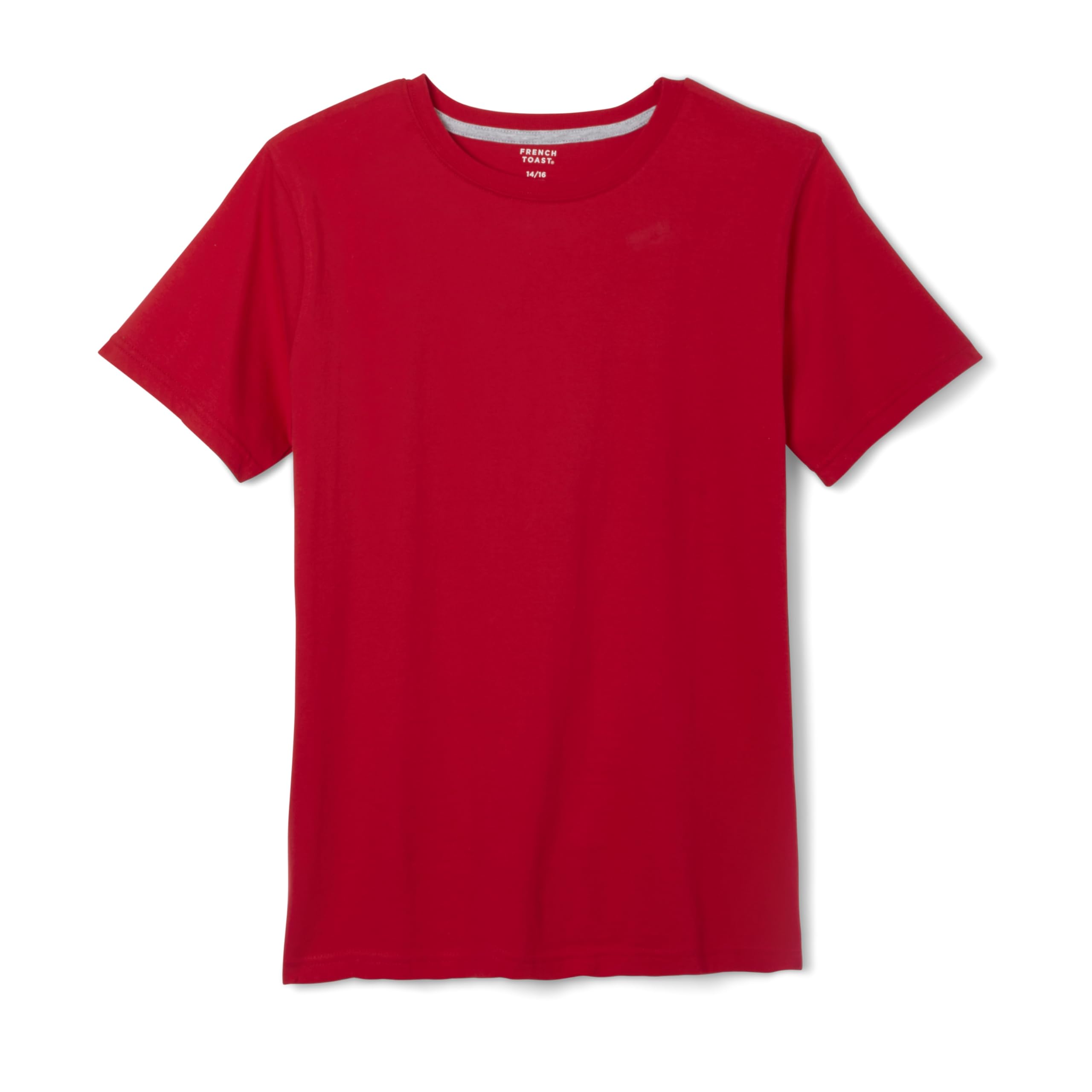 Photo 1 of French Toast Boys' Short Sleeve Crewneck Tee,Red,7