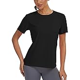 PLUMZJOY Women's Short Sleeve T-Shirts UPF 50+ UV Protection Quick Dry Shirts for Workout Hiking Running Rash Guard Tops