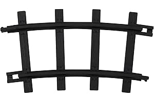 Lionel Ready-to-Play 12-Piece Curved Black Plastic Track Pack