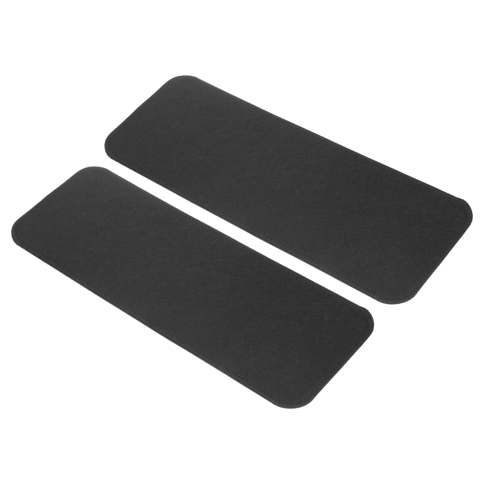 Photo 1 of uxcell 2Pcs Felt Base Shaper, 13.8x5 Inch Rectangle Bag Bottom Shaper Pad Bag Cushion Base Purse Liner Board Insert Arc Corner for Handbags Tote Crossbody Bag Backpack, Black