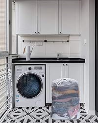 Nicunom 6 Pack Mesh Laundry Bag with Drawstring