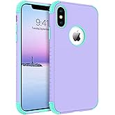 BENTOBEN for iPhone Xs Max Case, Phone Case iPhone Xs MAX, Heavy Duty 2 in 1 Full Rugged Shockproof Protection Hybrid Hard PC