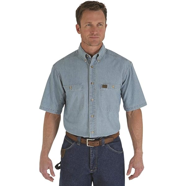 Amazon.com: Riggs Workwear Wrangler Men's Ripstop Work Shirt