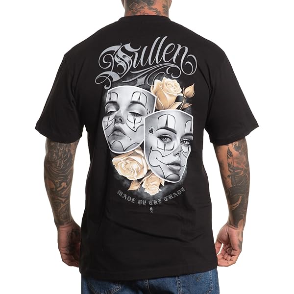 thumbnail image 2 of Sullen - Tiki Cholo Premium Tee - Sage Green - Nordic Tattoo Supplies 2 of 14