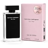 Narciso Rodriguez for Her 0.25 Fl Oz (7.5 Ml) | Designer perfume mini, luxury fragrance, pocket size, fragrance sampler, collectible miniature, beauty gift for women
