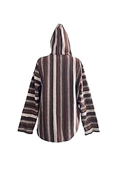 chigemianbaoba Mexican Baja Hoodie Knit Hippie Drug