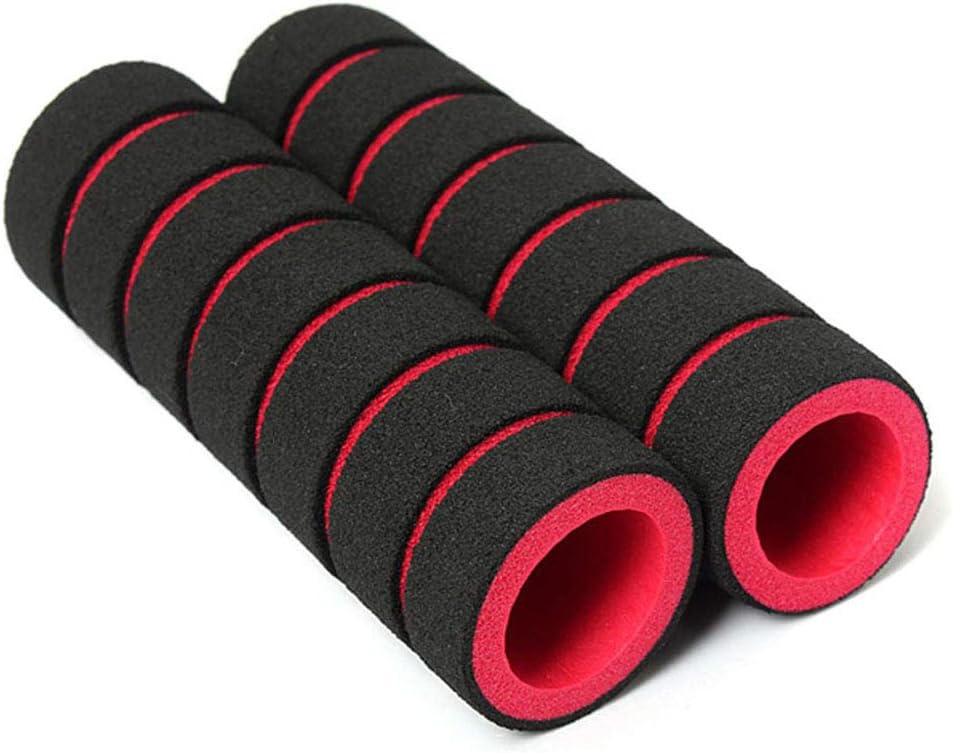 Supernine Mountain Bicycle Anti-shock Skid-Proof Cycling Bike Handlebar Cover Handle Bar Grips Red