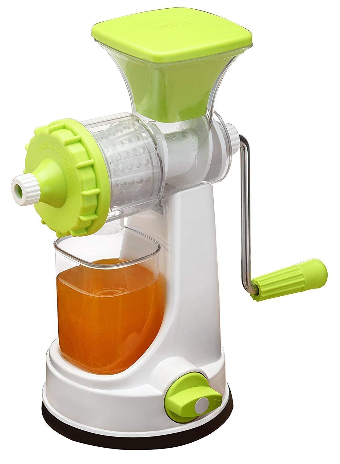 Ryn Plastic Multipurpose Manual Juicer (Green) Provides You Instant