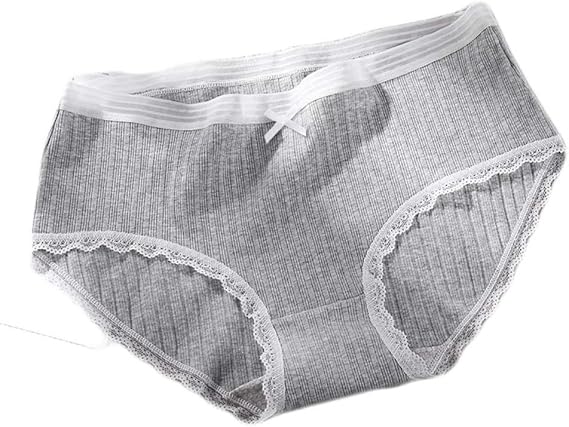 LIAIHONG Ladies Plus Fat Plus Size Threaded Bragas Mujeres Algodón