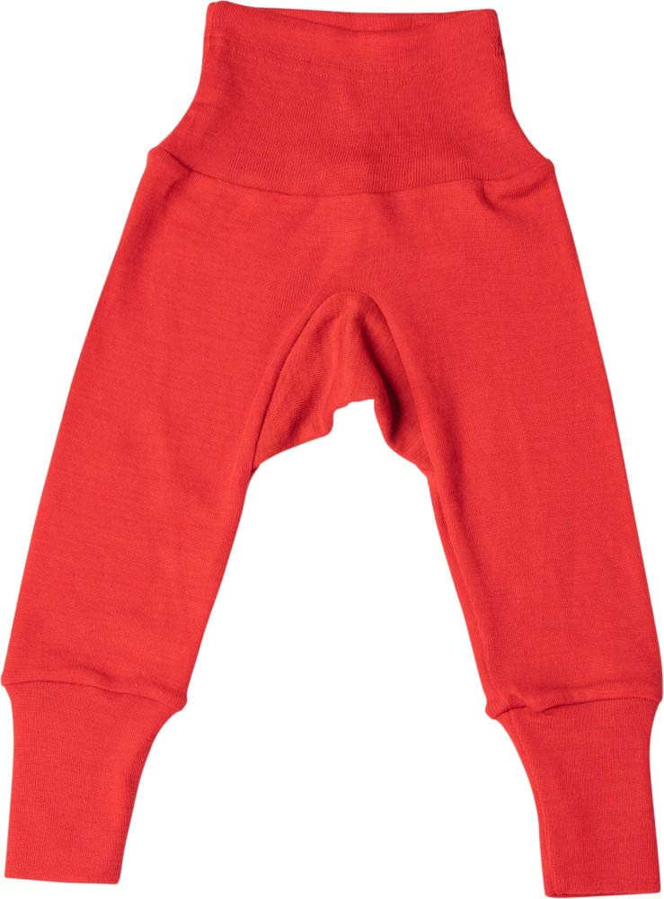 Cosilana, Baby Terry Pants/Longies, 70% Organic Wool, 30% Sílk (Pink-natural, 2-3 years (Height 39-41) (98/104))