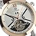 Carrie Hughes Men's Luxury Automatic Mechanical Brown Leather Watch CH338