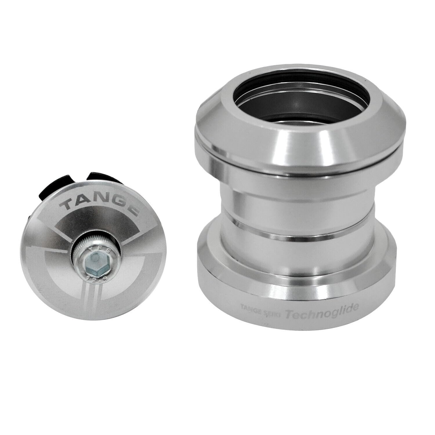 Tange Seiki Technoglide J-27 1-1/8" Threadless MTB Road Headset with Top Cap, S, TAST2995