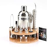 Cocktail Shaker Set Bartender Kit,Bar Set with